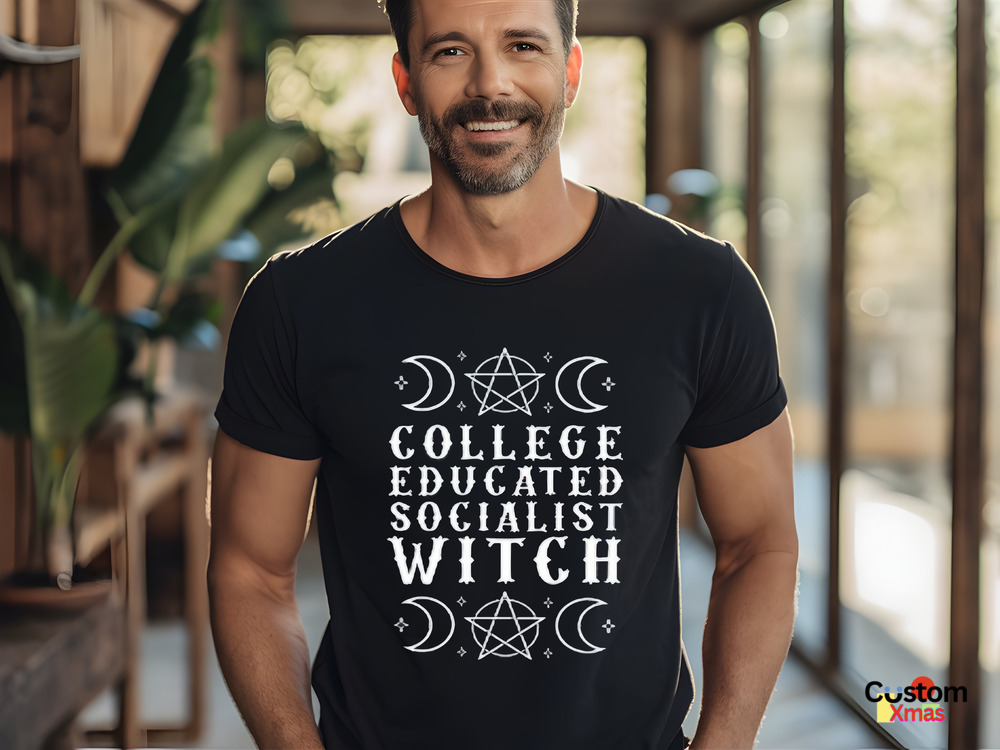 College Educated Socialist Witch Shirt