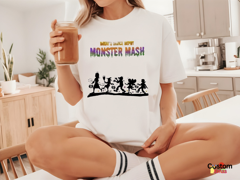 Dawn's Dance Depot Monster Mash Halloween Shirt