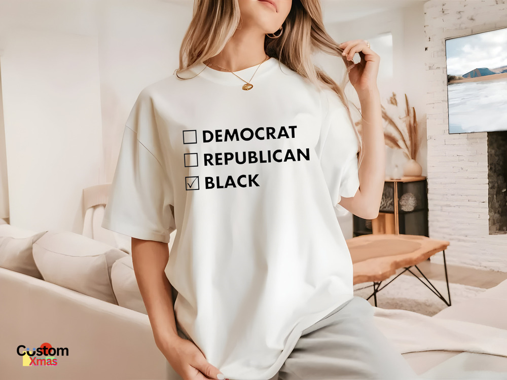 Democrat Republican Black Shirt