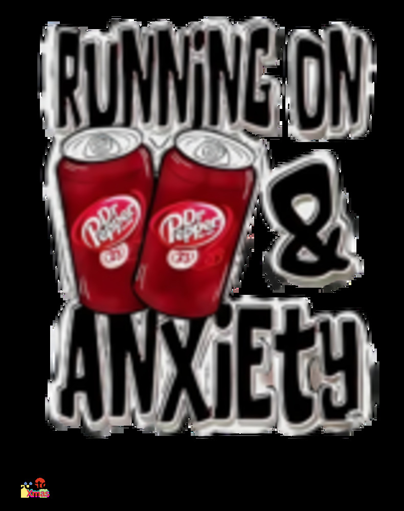 Dr Pepper Running On And Anxiety Shirt