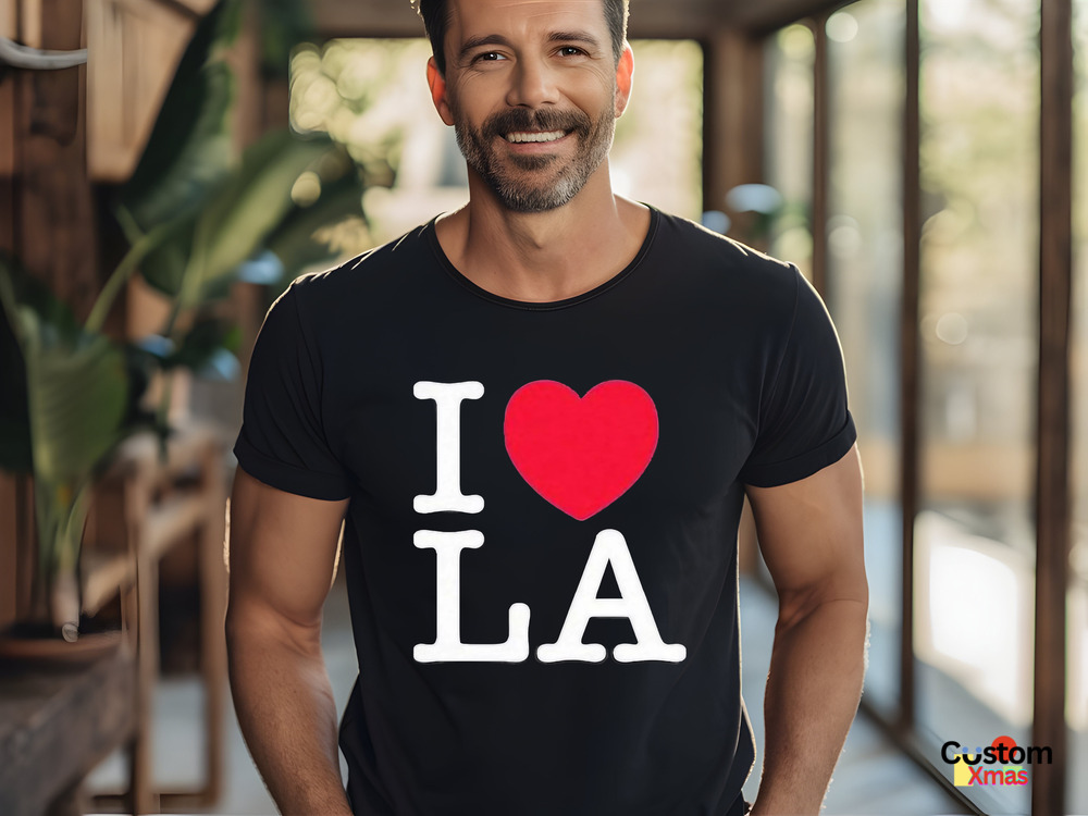 I Love La Baseball Los Angeles Dodgers Shirt