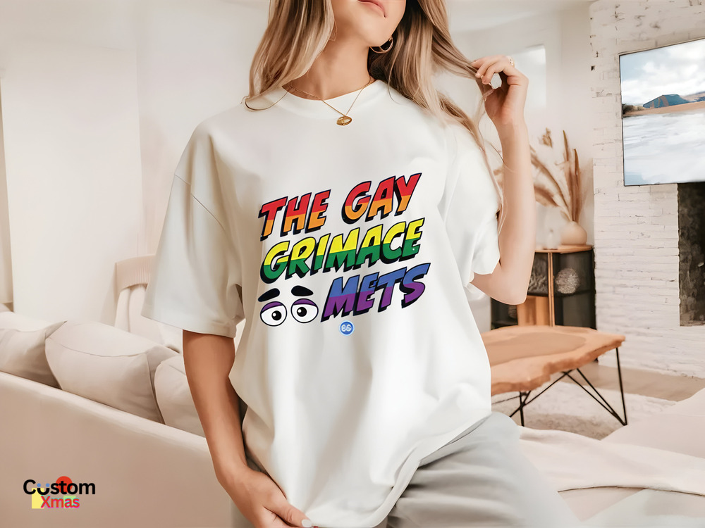 LGBTQ The Gay Grimace Mets 2024 Shirt