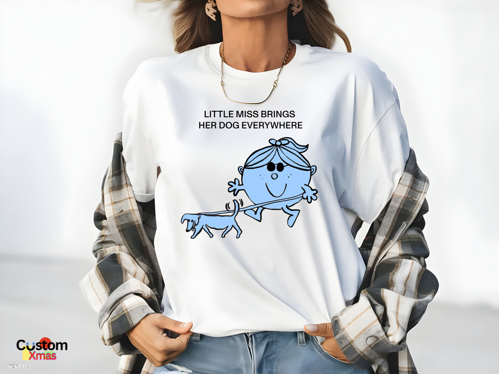 Little Miss Stella Brings Her Dog Everywhere Shirt