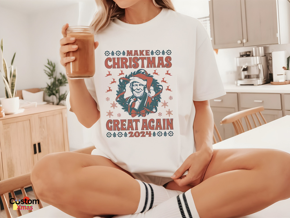 Make Christmas Great Again 2024 Ugly Shirt