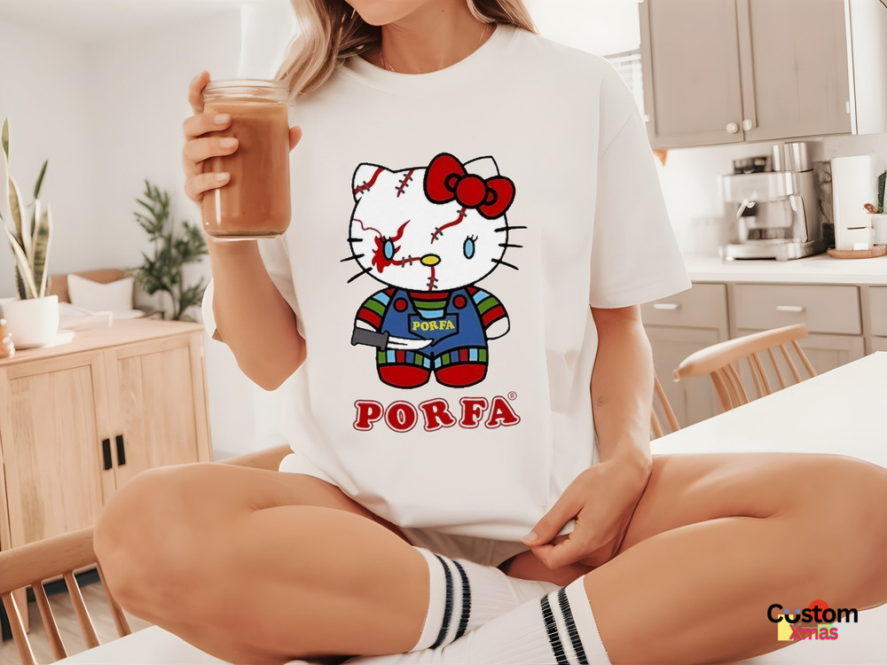 Porfa Hello Kitty Halloween Shirt