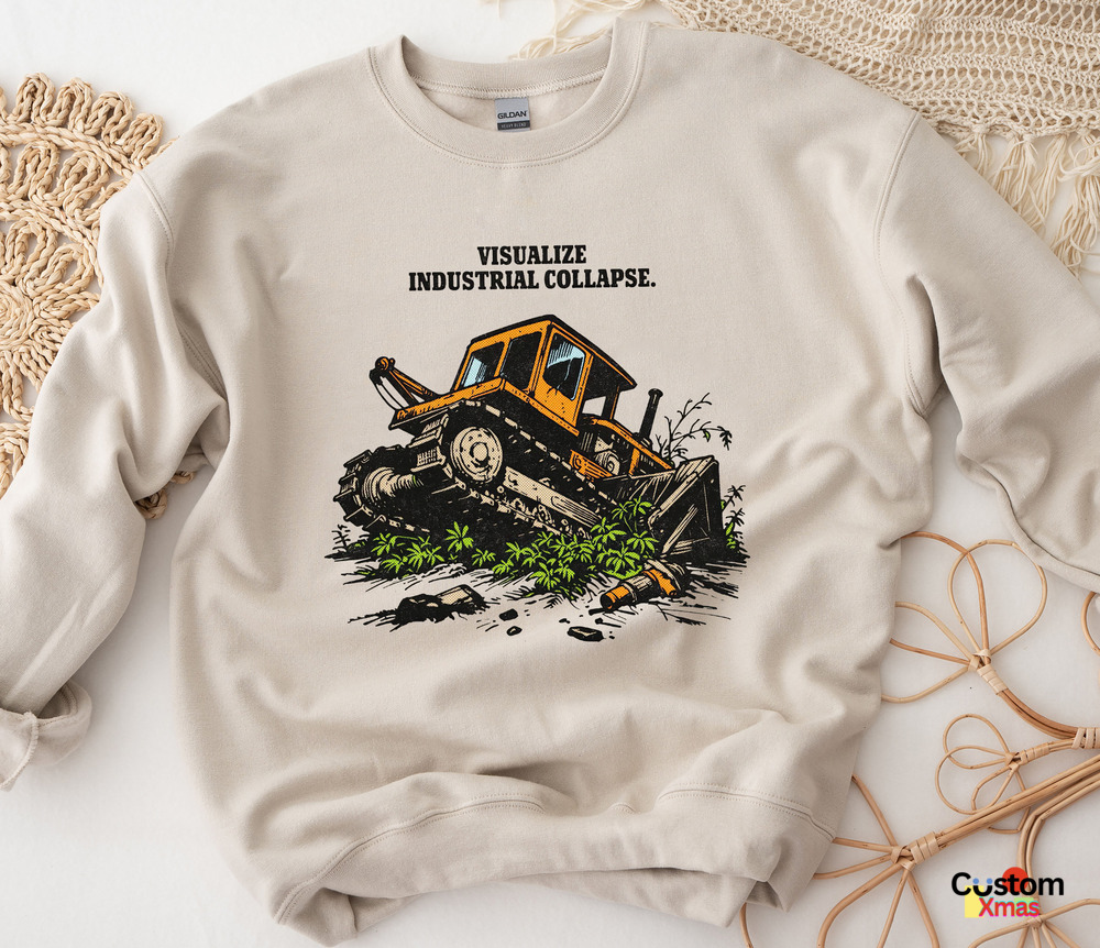 Scoop Truck Visualize Industrial Collapse Shirt