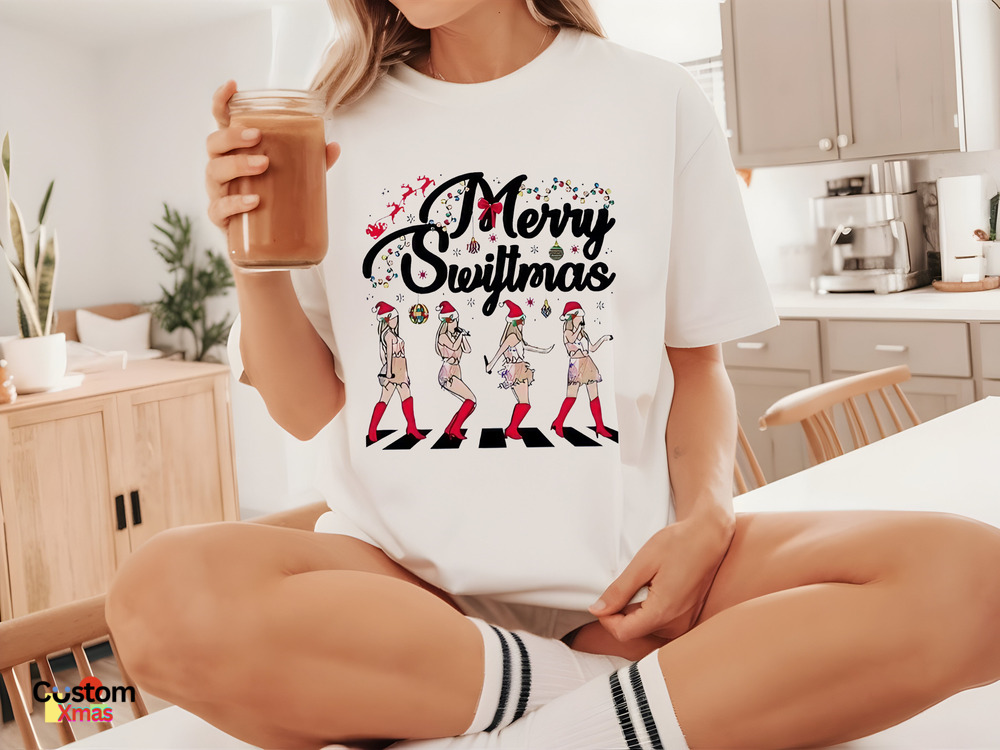 Taylor Crossing Merry Swiftmas Christmas 2024 Shirt