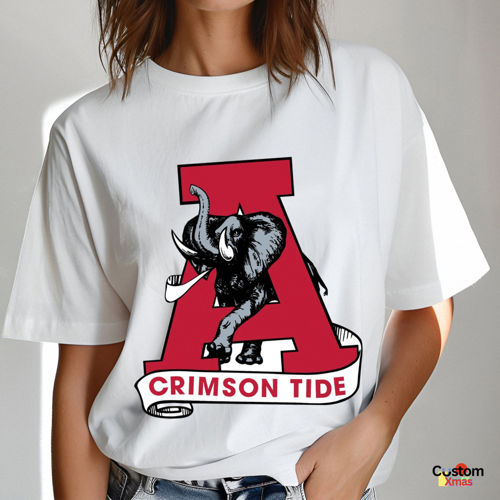 Albama Crimson Tide 1973 1998 Logo Shirt